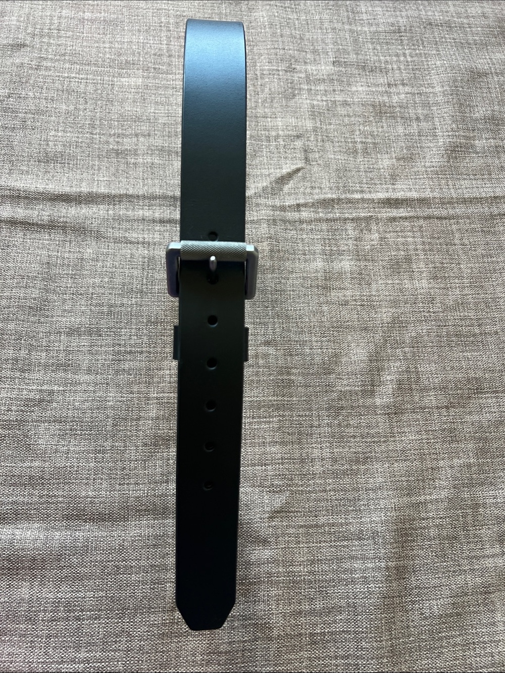 Carhartt Black Men's Belt with Silver Buckle